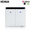 HEIMAN ZigBee Smart Switch Wall Neutralline live line APP Remote Control Light Wireless Switch For Smart home system Module