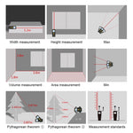 Metro distanziatore Laser a batteria