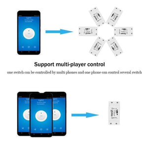 Sonoff ITEAD Basic Wifi Timer Smart Switch Support eWelink APP Wireless Home automation Compatible with Google Home Alexa amazon