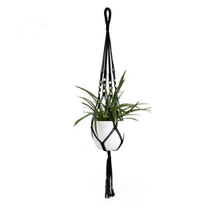 handmade macrame plant hanger flower/pot hanger pot tray for wall decoration country/garden pot tray for plant