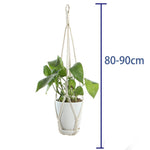 handmade macrame plant hanger flower/pot hanger pot tray for wall decoration country/garden pot tray for plant