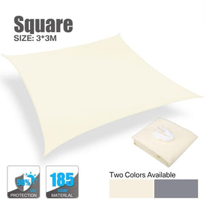 280GSM Waterproof Awning Sunshade Sun Shade Sail For Outdoor Garden Beach Camping Patio Pool Sun Canopy Tent Sun Shelter