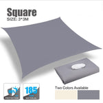 280GSM Waterproof Awning Sunshade Sun Shade Sail For Outdoor Garden Beach Camping Patio Pool Sun Canopy Tent Sun Shelter