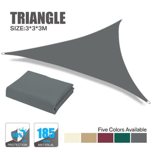 280GSM Waterproof Awning Sunshade Sun Shade Sail For Outdoor Garden Beach Camping Patio Pool Sun Canopy Tent Sun Shelter