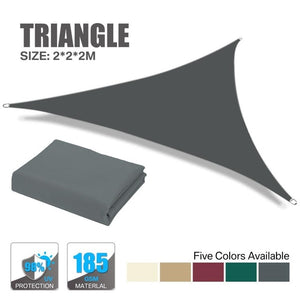 280GSM Waterproof Awning Sunshade Sun Shade Sail For Outdoor Garden Beach Camping Patio Pool Sun Canopy Tent Sun Shelter