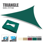 280GSM Waterproof Awning Sunshade Sun Shade Sail For Outdoor Garden Beach Camping Patio Pool Sun Canopy Tent Sun Shelter